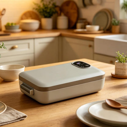Self-Heating Lunch Box