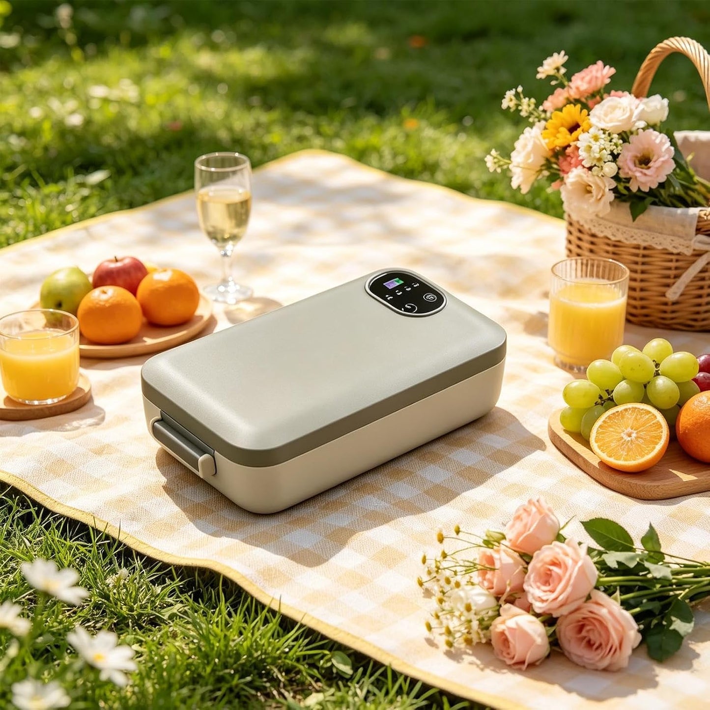 Self-Heating Lunch Box