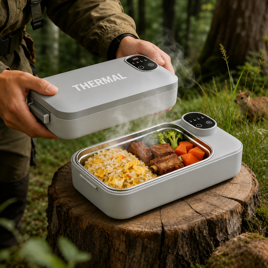 Self-Heating Lunch Box