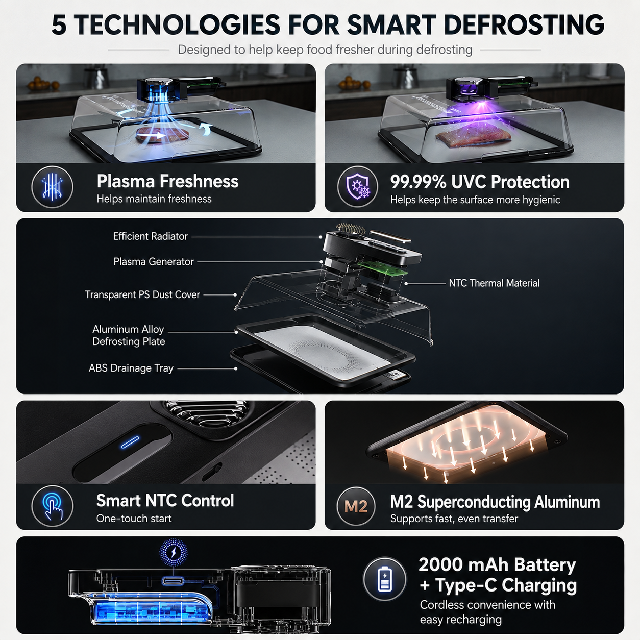QuickThaw™ Defrosting Plate